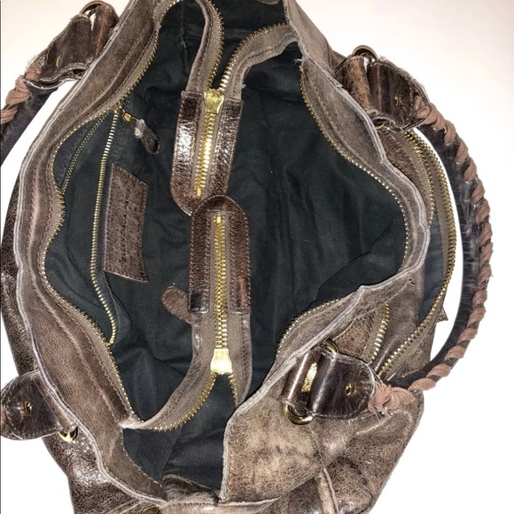 Auth BALENCIAGA THE GIANT CITY Editors 2way Purse - Picture 4 of 8